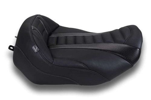 Mustang 23-26 Harley CVO Road Glide, Street Glide, Deluxe T Solo Blk w/Blk Thread - 88401 User 1