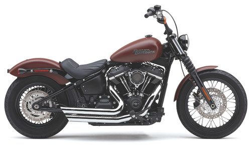 COBRA Speedster Slashdown Chrome Exhaust for Harley Davidson Touring Models Part 6853