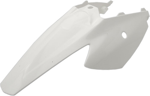 ACERBIS Rear Fender in White for Enhanced Motorcycle Protection - Part 2253050002
