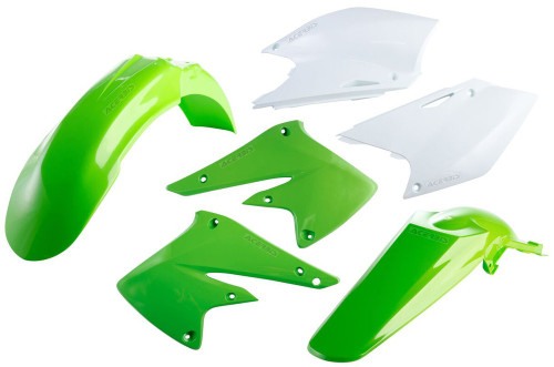 ACERBIS Plastic Kit Green - Part Number 2041110206 for Off-Road Vehicles