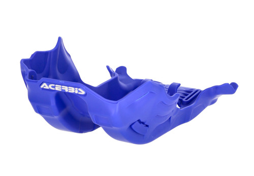 ACERBIS Skid Plate Yam Blu Part 2985490003 - Heavy Duty Polypropylene Protection for Yamaha Vehicles