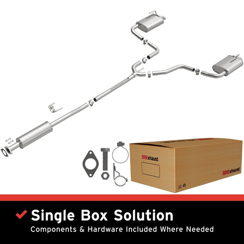 BRExhaust 19-25 Nissan Altima 2.5L Direct-Fit Replacement Exhaust Kit - 106-1091 Photo - Primary