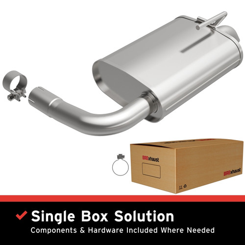 BRExhaust 19-25 Nissan Altima 2.5L Direct-Fit Replacement Rear Muffler Kit - 108-0292 Photo - Primary