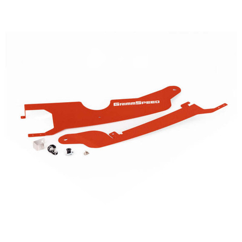 GrimmSpeed 2022+ Subaru WRX Radiator Shroud  - Red - GRM113090RED User 1