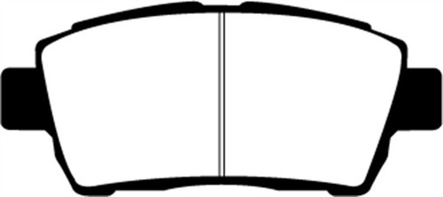EBC 11-15 Scion IQ 1.3 Greenstuff Front Brake Pads - DP21295