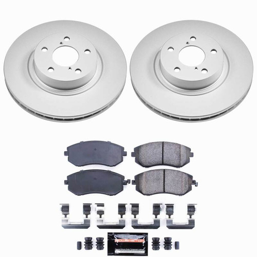 Power Stop 05-06 Saab 9-2X Front Z23 Coated Brake Kit - CPK1124-23 User 1