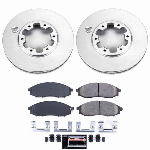 Power Stop 03-04 Nissan Frontier Front Z23 Coated Brake Kit - CPK1176-23 User 1