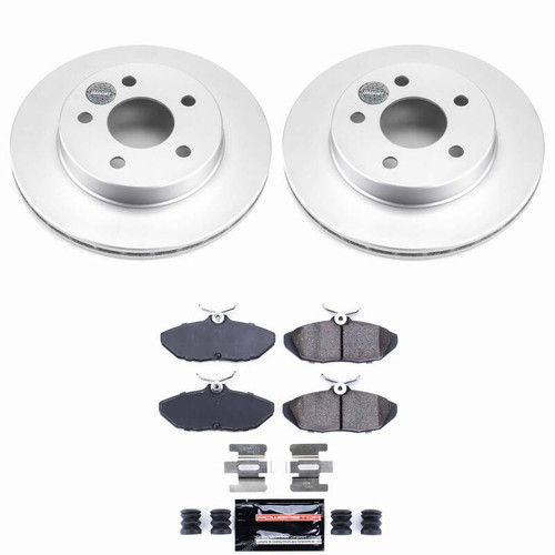 Power Stop 93-97 Ford Thunderbird Rear Z23 Coated Brake Kit - CPK1297-23 User 1