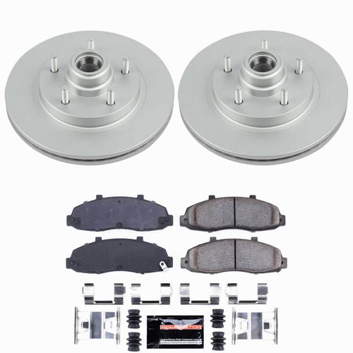 Power Stop 97-00 Ford F-150 Front Z23 Coated Brake Kit - CPK1865-23 Photo - Primary