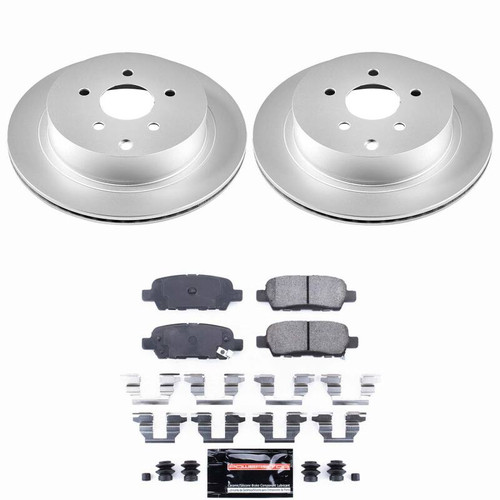 Power Stop 03-08 Infiniti FX35 Rear Z23 Coated Brake Kit - CPK2427-23 Photo - Primary