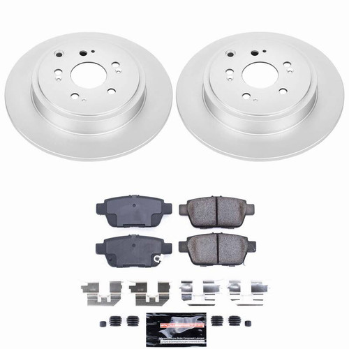 Power Stop 06-14 Honda Ridgeline Rear Z23 Coated Brake Kit - CPK2431-23 Photo - Primary