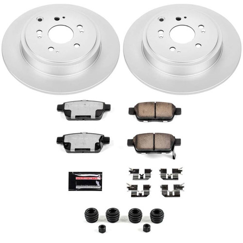 Power Stop 06-14 Honda Ridgeline Rear Z36 Coated Truck & Tow Brake Kit - CPK2431-36 Photo - Primary