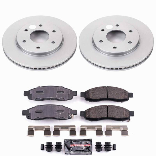 Power Stop 04-05 Infiniti QX56 Front Z23 Coated Brake Kit - CPK2442-23 Photo - Primary