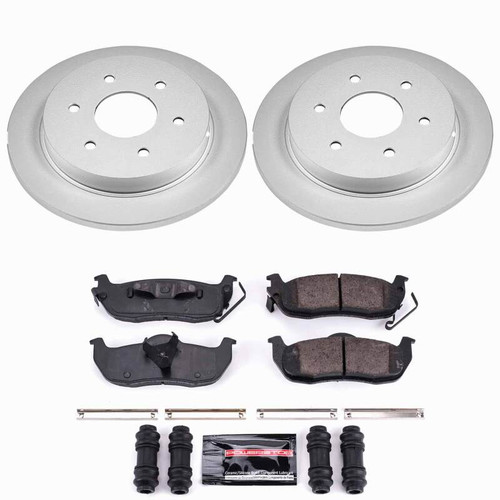 Power Stop 04-10 Infiniti QX56 Rear Z23 Coated Brake Kit - CPK2445-23 Photo - Primary