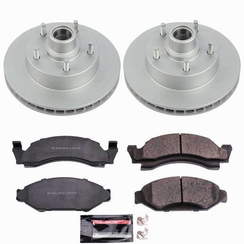 Power Stop 75-83 Ford E-100 Econoline Front Z23 Coated Brake Kit - CPK2578-23 Photo - Primary