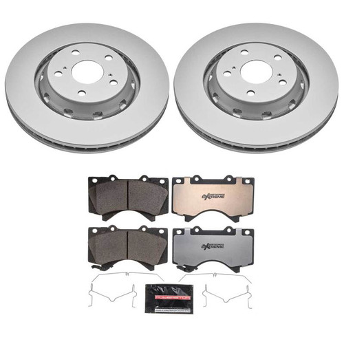 Power Stop 16-21 Lexus LX570 Front Z36 Coated Truck & Tow Brake Kit - CPK2952-36 Photo - Primary