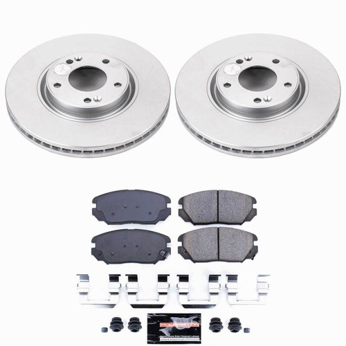 Power Stop 06-11 Hyundai Azera Front Z23 Coated Brake Kit - CPK4646-23 Photo - Primary