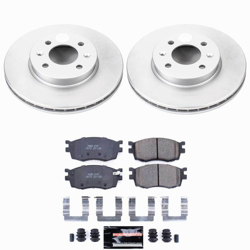 Power Stop 06-11 Hyundai Accent Front Z23 Coated Brake Kit - CPK4652-23 Photo - Primary