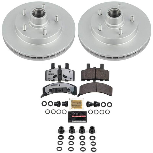 Power Stop 94-99 Dodge Ram 1500 Front Z36 Coated Truck & Tow Brake Kit - CPK4875-36 Photo - Primary