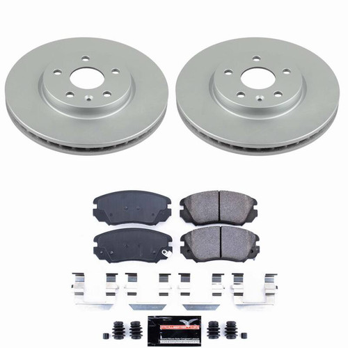 Power Stop 2010 Buick Allure Front Z23 Coated Brake Kit - CPK5334-23 Photo - Primary