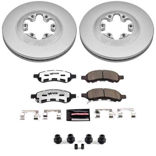 Power Stop 09-12 Chevrolet Colorado Front Z36 Coated Truck & Tow Brake Kit - CPK5405-36 Photo - Primary