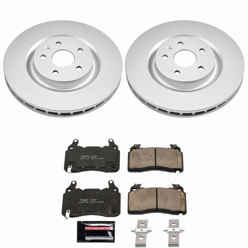 Power Stop 10-15 Chevrolet Camaro Front Z23 Coated Brake Kit - CPK5602-23 Photo - Primary