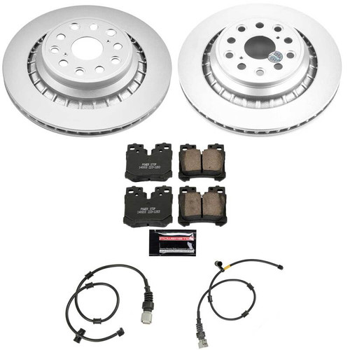 Power Stop 10-17 Lexus LS460 Rear Z23 Coated Brake Kit - CPK5841-23 Photo - Primary