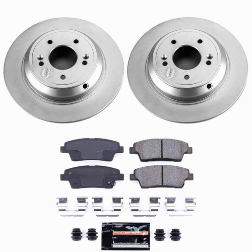 Power Stop 17-20 Genesis G80 Rear Z23 Coated Brake Kit - CPK5848-23 Photo - Primary