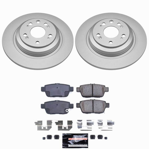 Power Stop 09-14 Acura TL Rear Z23 Coated Brake Kit - CPK5854-23 Photo - Primary