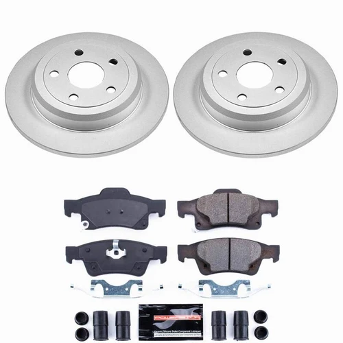 Power Stop 11-20 Dodge Durango Rear Z23 Coated Brake Kit - CPK5950-23 Photo - Primary
