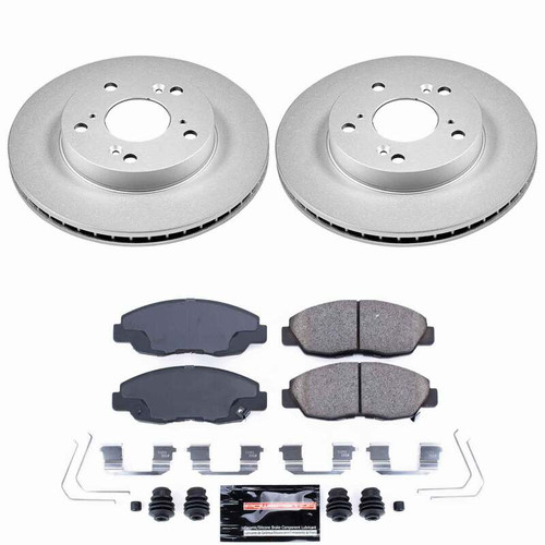Power Stop 12-15 Honda Civic Front Z23 Coated Brake Kit - CPK6319-23 Photo - Primary