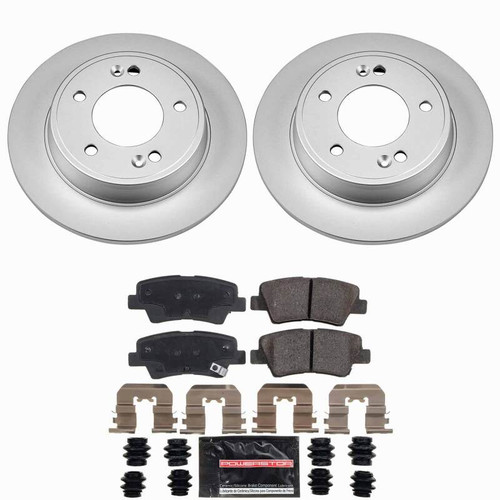 Power Stop 11-20 Hyundai Elantra Rear Z23 Coated Brake Kit - CPK6501-23 Photo - Primary