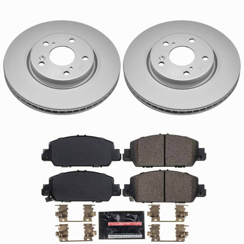 Power Stop 13-22 Honda Accord Front Z23 Coated Brake Kit - CPK6515-23 Photo - Primary
