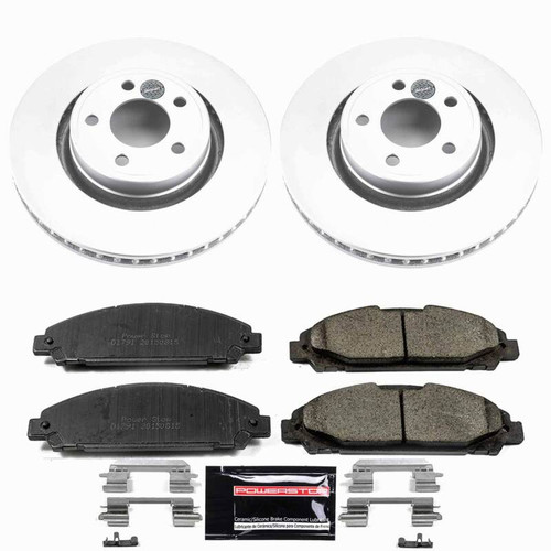Power Stop 15-20 Ford Mustang Front Z23 Coated Brake Kit - CPK6809-23 Photo - Primary