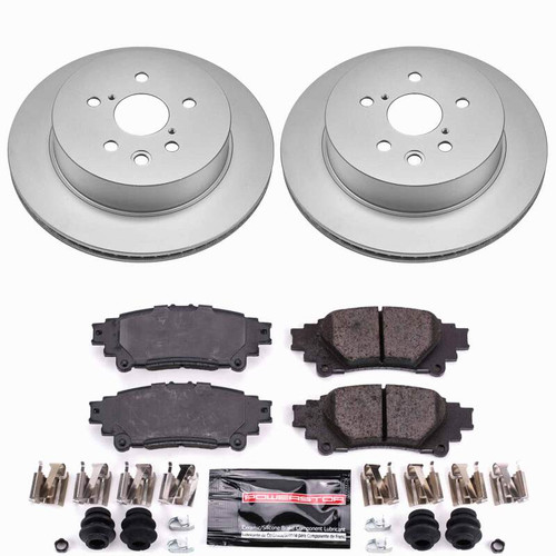 Power Stop 14-15 Lexus IS250 Rear Z23 Coated Brake Kit - CPK6928-23 Photo - Primary