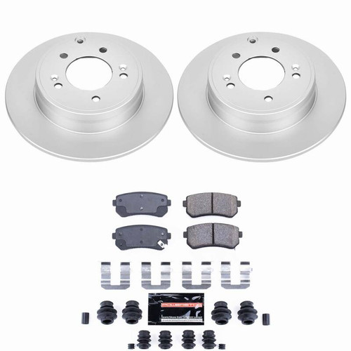 Power Stop 2015 Hyundai Sonata Rear Z23 Coated Brake Kit - CPK6936-23 Photo - Primary