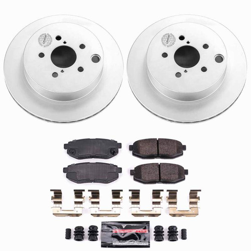 Power Stop 14-18 Subaru Forester Rear Z23 Coated Brake Kit - CPK6978-23 Photo - Primary