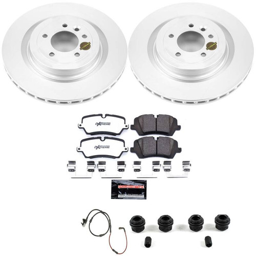 Power Stop 13-22 Land Rover Range Rover Rear Z36 Coated Truck & Tow Brake Kit - CPK7089-36 Photo - Primary