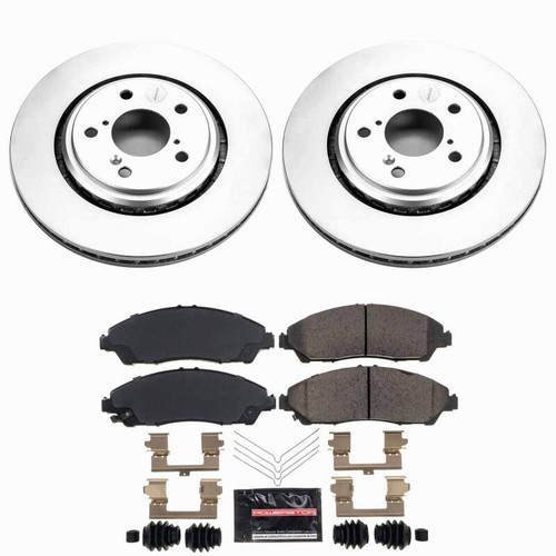 Power Stop 17-20 Acura MDX Front Z23 Coated Brake Kit - CPK7352-23 Photo - Primary