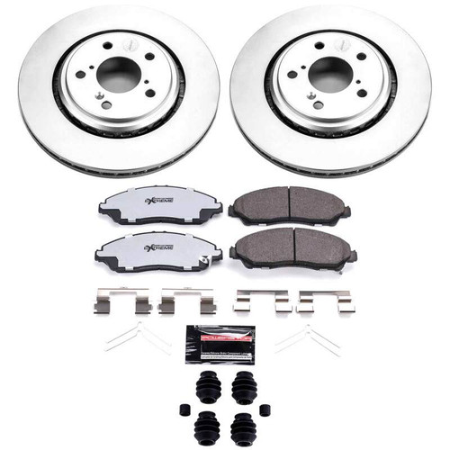 Power Stop 17-20 Acura MDX Front Z36 Coated Truck & Tow Brake Kit - CPK7352-36 Photo - Primary