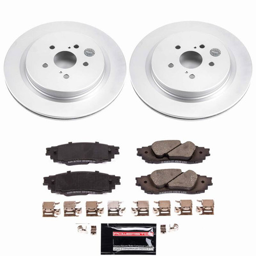 Power Stop 16-22 Lexus RX350 Rear Z23 Coated Brake Kit - CPK7740-23 Photo - Primary