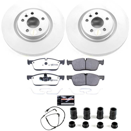 Power Stop 15-19 Land Rover Discovery Sport Front Z36 Coated Truck & Tow Brake Kit - CPK7991-36 Photo - Primary