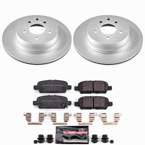 Power Stop 09-12 Infiniti EX35 Rear Z23 Coated Brake Kit - CPK8062-23 Photo - Primary