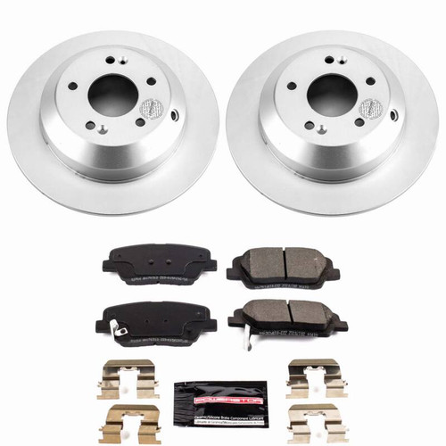 Power Stop 2019 Hyundai Santa Fe XL Rear Z23 Coated Brake Kit - CPK8283-23 Photo - Primary