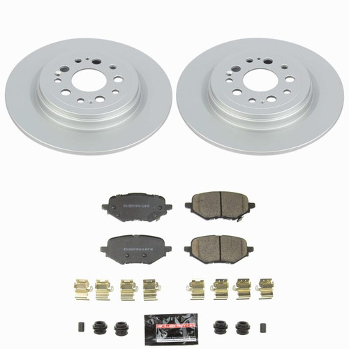 Power Stop 17-21 Honda Clarity Rear Z23 Coated Brake Kit - CPK8296-23 Photo - Primary
