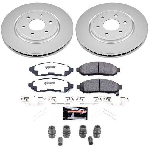 Power Stop 16-26 Nissan Frontier Front Z36 Coated Truck & Tow Brake Kit - CPK8325-36 Photo - Primary
