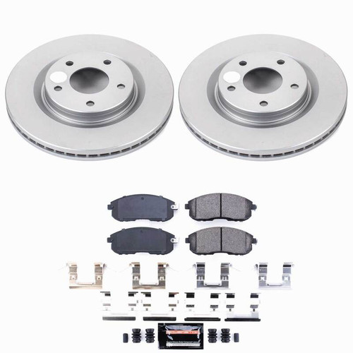 Power Stop 11-17 Nissan Juke Front Z23 Coated Brake Kit - CPK8327-23 Photo - Primary