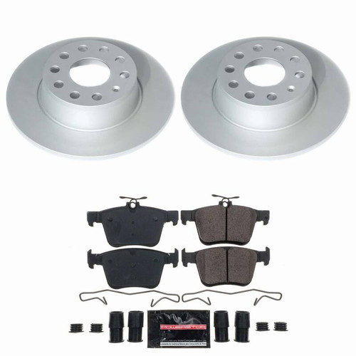 Power Stop 19-24 Volkswagen Jetta Rear Z23 Coated Brake Kit - CPK8337-23 Photo - Primary