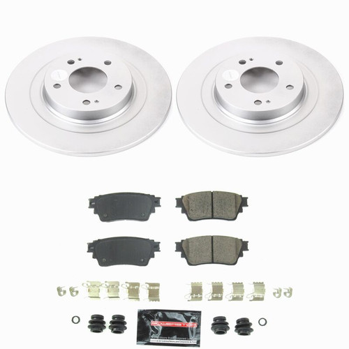 Power Stop 18-20 Mitsubishi Eclipse Cross Rear Z23 Coated Brake Kit - CPK8381-23 Photo - Primary