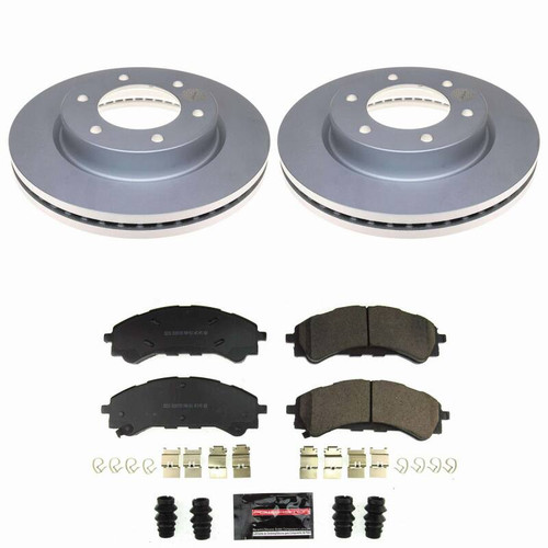 Power Stop 21-25 Ford Bronco Front Z23 Coated Brake Kit - CPK8413-23 Photo - Primary